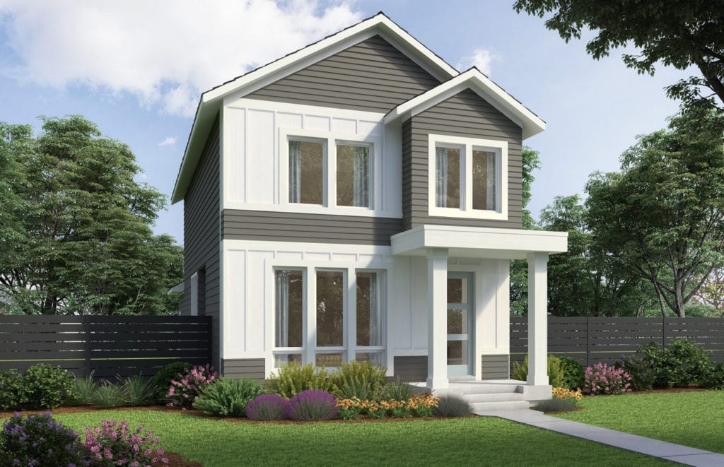 Exterior F Revival THREE Elevation A