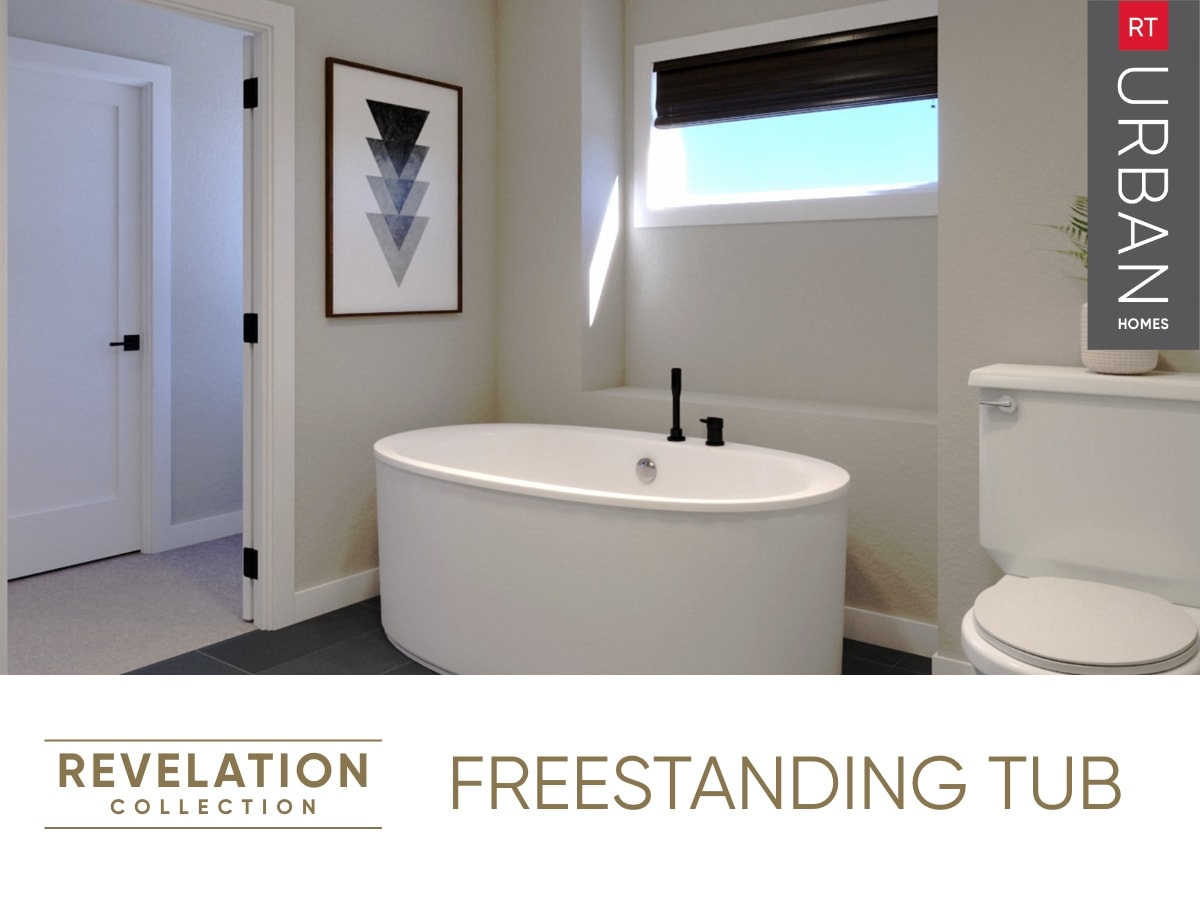 Freestanding Tub from the RT Urban Homes Revelation Collection