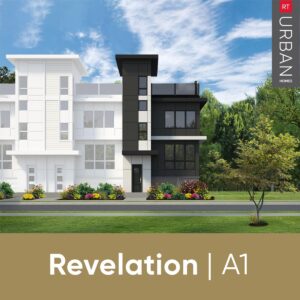 RT Urban Homes Revelation Collection – Elevation Of Floorplan A1