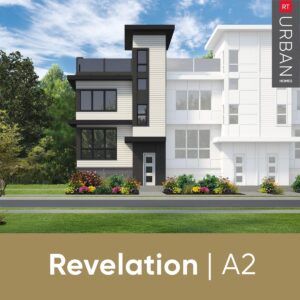 RT Urban Homes Revelation Collection – Elevation Of Floorplan A2