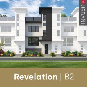 RT Urban Homes Revelation Collection – Elevation Of Floorplan B2