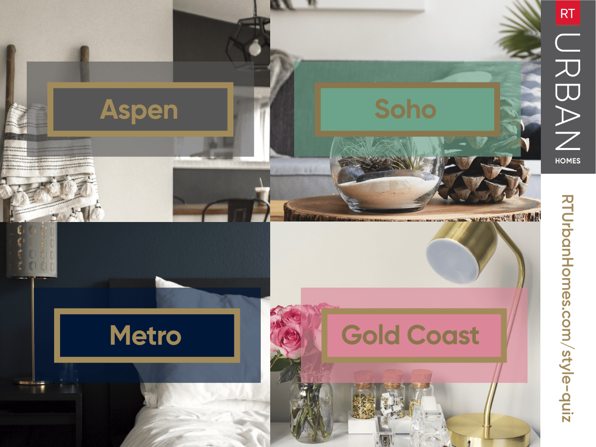RT Urban Homes Interior Style Packages